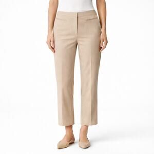 Ann Taylor Factory Cropped Tan Pants Size 16